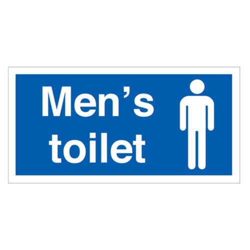 Men's Toilet Sign (68045V)